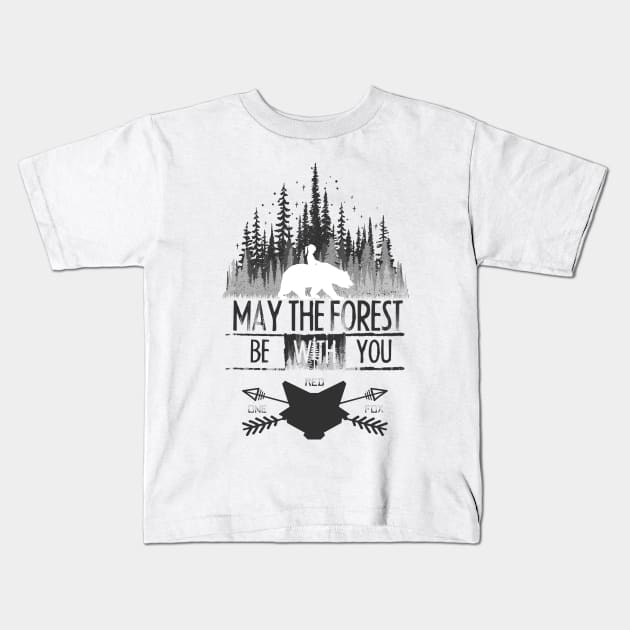 May The Forest Kids T-Shirt by OneRedFox